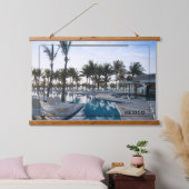 Vibrant Mexico Resort Hangend Wandkleed (Slaapkamer)