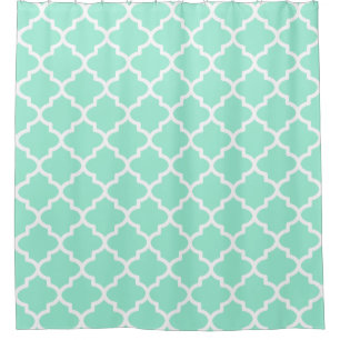 Vibrant Mint Shower Curtain Douchegordijn
