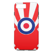 Vibrant MOD Target op Burst Japan Case-Mate iPhone Case (Achterkant)