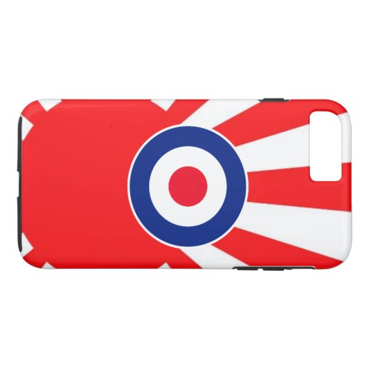 Vibrant MOD Target op Burst Japan Case-Mate iPhone Case (Achterkant (Horizontaal))