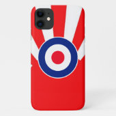 Vibrant MOD Target op Burst Japan Case-Mate iPhone Case (Achterkant)