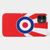 Vibrant MOD Target op Burst Japan Case-Mate iPhone Case (Achterkant (horizontaal))