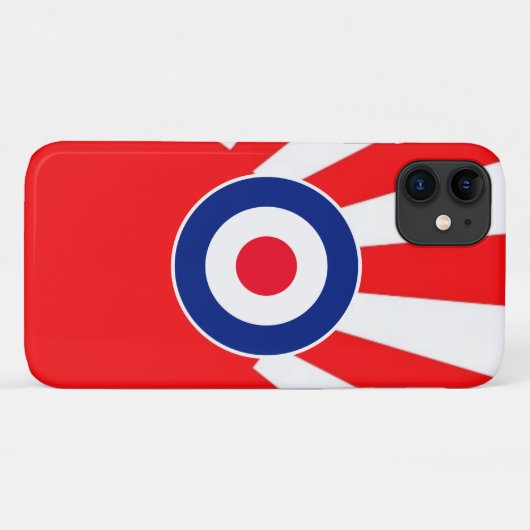 Vibrant MOD Target op Burst Japan Case-Mate iPhone Case (Achterkant (horizontaal))