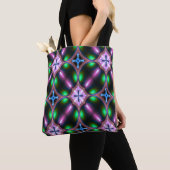 Vibrant Modern Geometric Abstract Tote Bag (Dichtbij)