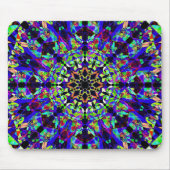 Vibrant Mosaic Mandala Muismat (Voorkant)