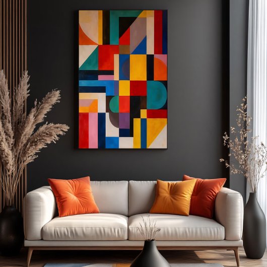 Vibrant Mosaic Poster