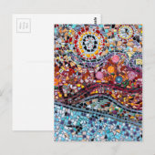 Vibrant-mozaïekwand Briefkaart (Voorkant / Achterkant)