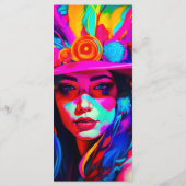 Vibrant Muse-Bladwijzer Menu (Achterkant)