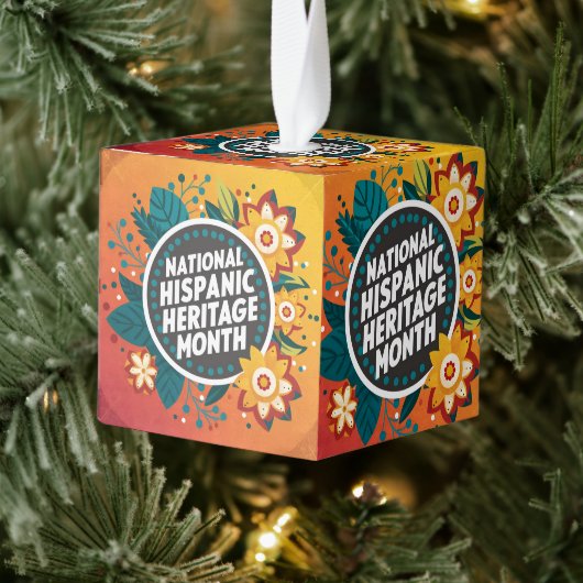 Vibrant Nationaal Spaans Erfgoed Maand Decoratie (Boom)