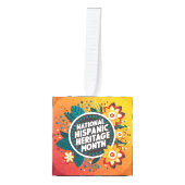 Vibrant Nationaal Spaans Erfgoed Maand Decoratie (Voorkant)