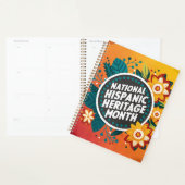 Vibrant Nationaal Spaans Erfgoed Maand Planner (Display)