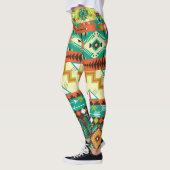 Vibrant Native American Design Leggings (Links)