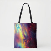 Vibrant Nebula Canvas tas (Voorkant)