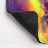 Vibrant Nebula Mousepad Muismat (Hoek)