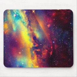 Vibrant Nebula Mousepad Muismat