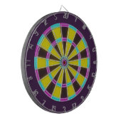 Vibrant Neon Glow Dartboard Dartbord (Voorkant Links)