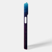 Vibrant Neon Light Lijst met aangepaste naam Case-Mate iPhone Case (Achterkant / Rechts)