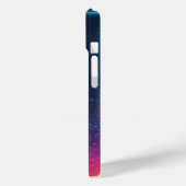 Vibrant Neon Light Lijst met aangepaste naam Case-Mate iPhone Case (Achterkant / Links)