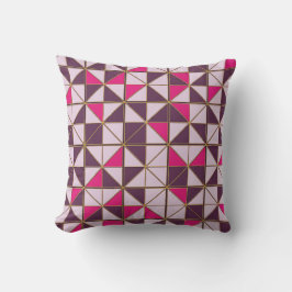 Vibrant Nubian Geometric Throw Pillow | African Et Kussen