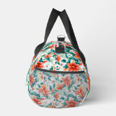 Vibrant Orange Floral Garden Pattern - Elegant Tea Plunjezak (Rechts)