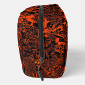 Vibrant Orange Monogram Toiletry Bag  Toilettasje (Rechts)