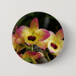 Vibrant Orchid Pin Button