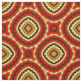Vibrant Oriental Mosaic Geometric Pattern Stof (Swatch)