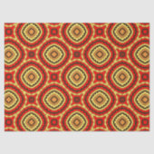Vibrant Oriental Mosaic Geometric Pattern Tissuepapier (Voorkant)