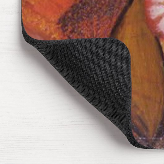 Vibrant Owl Mousepad Muismat (Hoek)