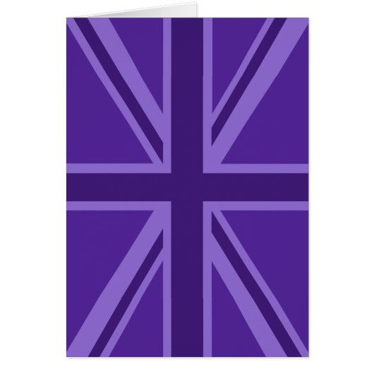 Vibrant Paars Union Jack (Voorkant)