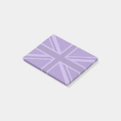 Vibrant Paars Union Jack Post-it® Notes (Schuin)