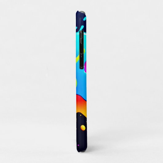 Vibrant Paint Splash Abstracte kunst Case-Mate iPhone Case (Achterkant/links)
