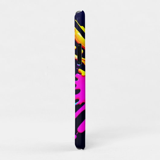 Vibrant Paint Splash Abstracte kunst Case-Mate iPhone Case (Achterkant/rechts)
