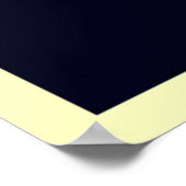 Vibrant Paint Splash Abstracte kunst Poster (Hoek)