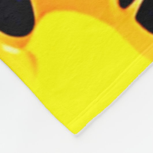 Vibrant Paint Splatter Artwork Burst Fleece Deken (Hoek)