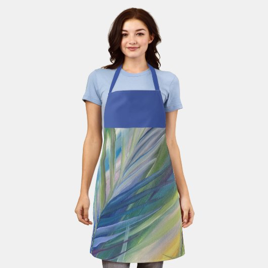 Vibrant Palms Schort (Gedragen)