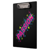 Vibrant Passion Typography - Retro 90s Pop Art Aes Klembord (Links)