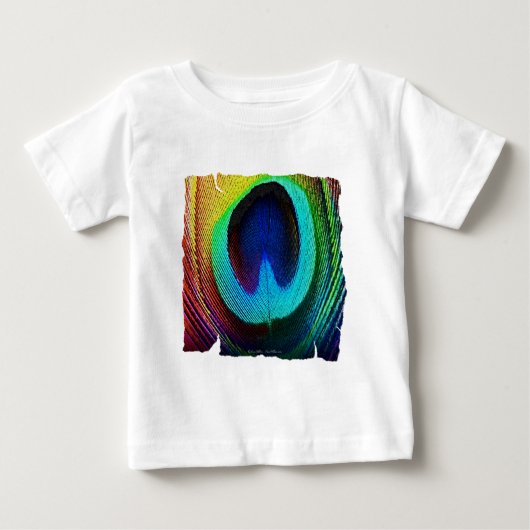 Vibrant Peacock Feather (Voorkant)