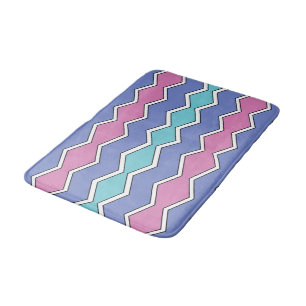 Vibrant Peaks ZigZag Badmat