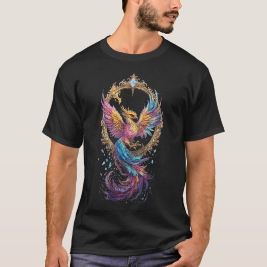 Vibrant Phoenix T-shirt (Voorkant)