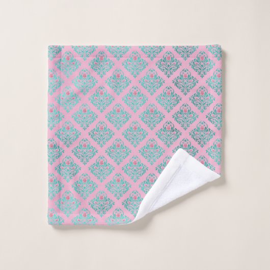 VIBRANT PINK AQUA LUXURY HAMPTON TOWEL SET BAD HANDDOEK (Wasdoekje)