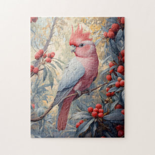 Vibrant Pink Galah Cockatoo Legpuzzel