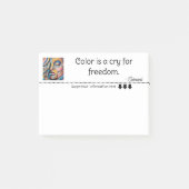 Vibrant Pixel Explosion-schilderij Post-it® Notes (Voorkant)