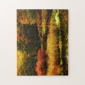 Vibrant Poconos Autumn Scene Legpuzzel (Verticaal)