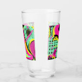 Vibrant Pop Art  Glas (Rechts)