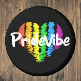 Vibrant PrideVibe: Laat je regenbooghart zien Magneet