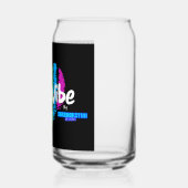 Vibrant PrideVibe: Toast met Regenbooghart Blikvorm Glas (Links)