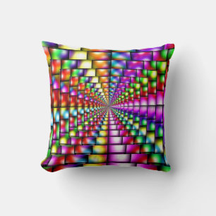 Vibrant Psychedelic Cushion Kussen
