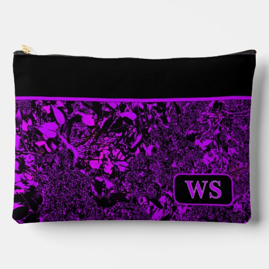Vibrant Purple Cosmetic Pouch Etui (Voorkant)