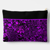 Vibrant Purple Cosmetic Pouch Etui (Achterkant)